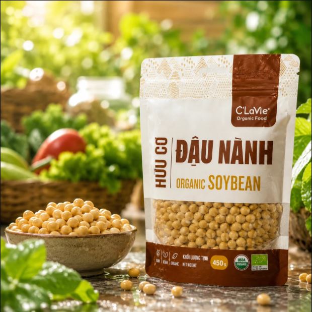 Đậu Gà Hữu Cơ C lavie 200gr ( Túi )