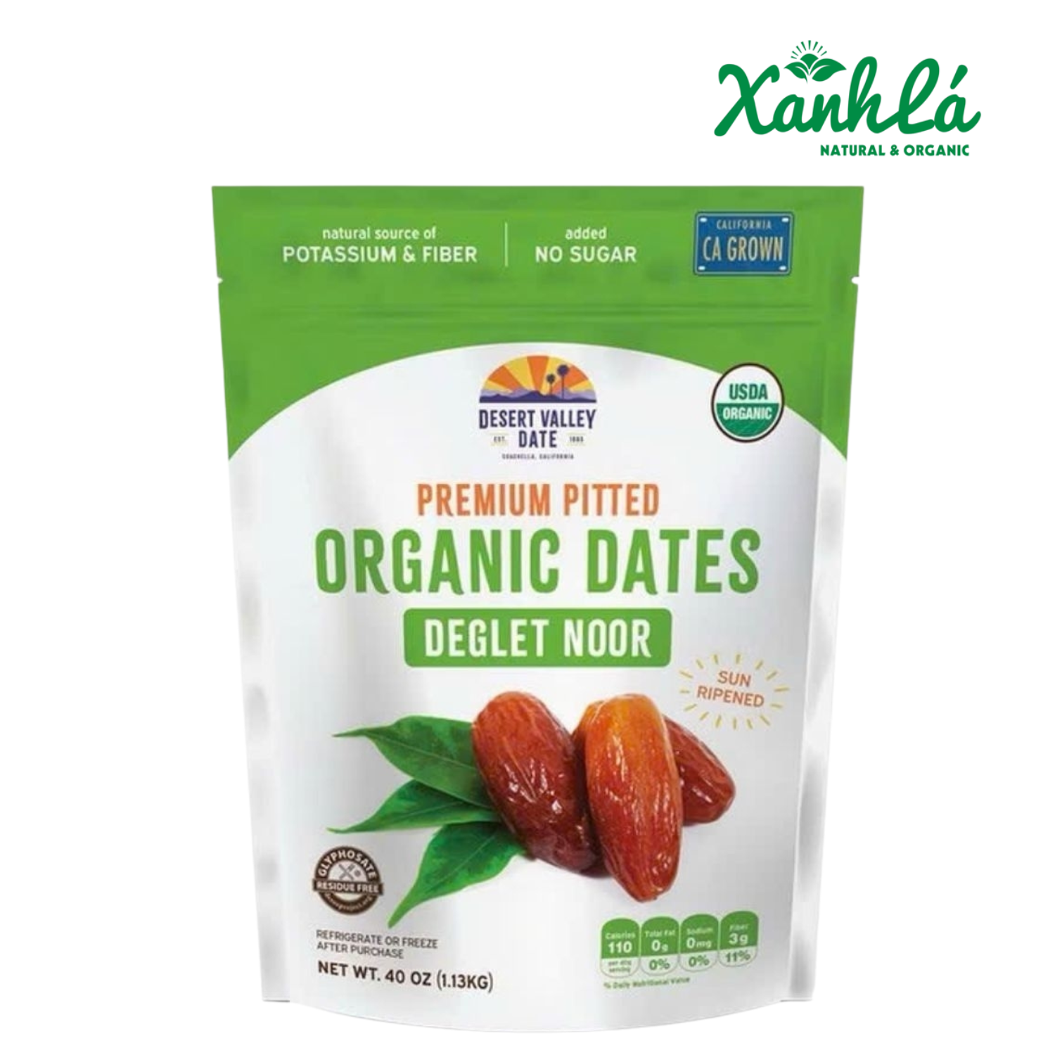 Chà là Hữu Cơ Mỹ 1.13kg