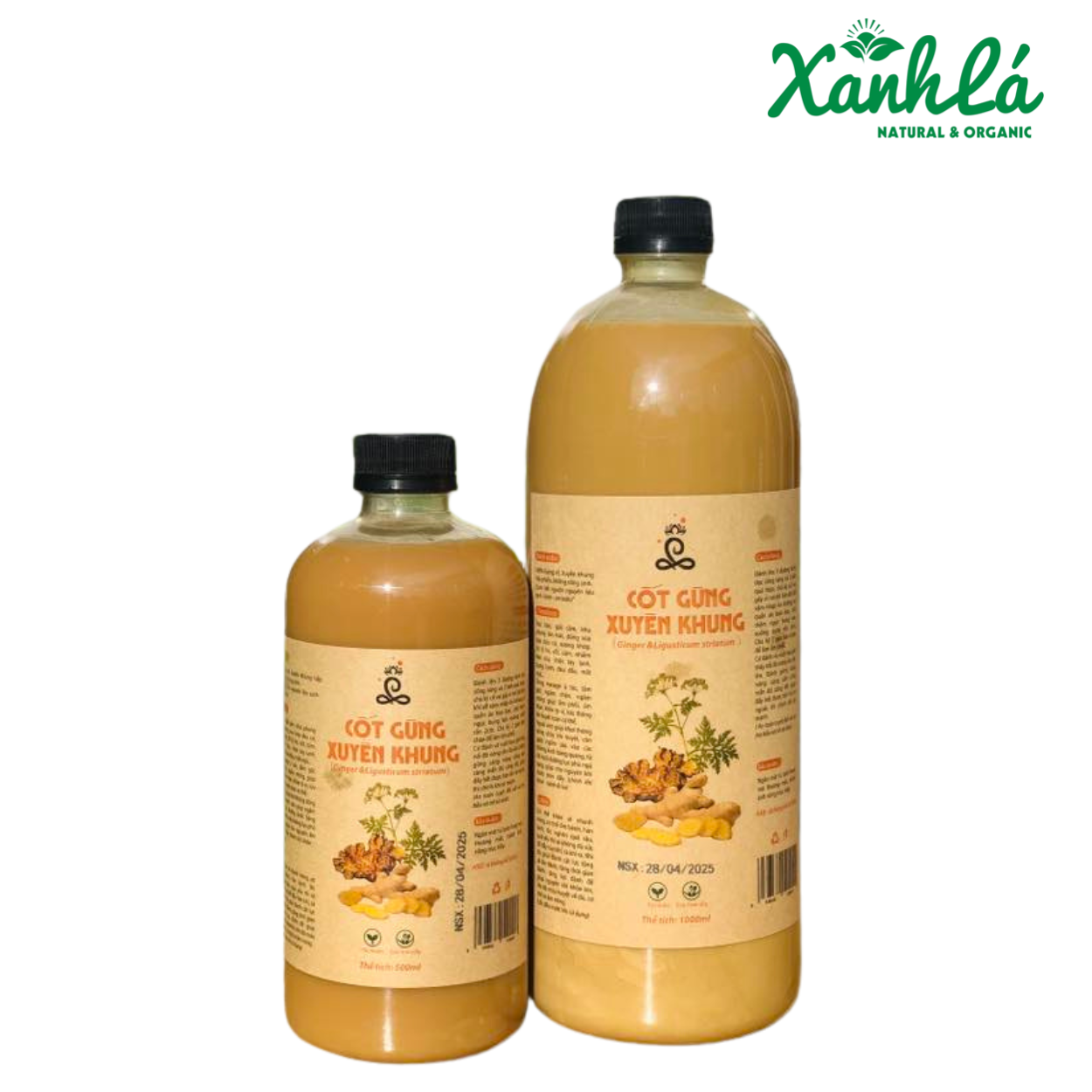 Cốt Gừng Xuyên Khung 1000ml ( 1 lít)