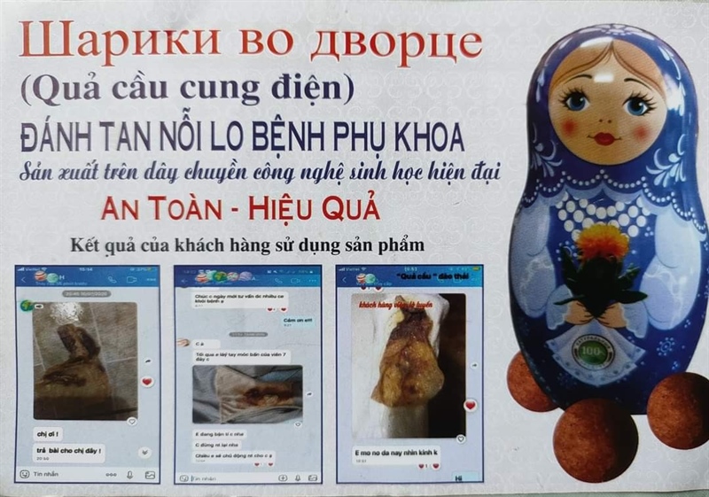 THẢO MỘC QUẢ CẦU CUNG ĐIỆN CỦA NGA- Trị Nấm , viêm Âm đạo dứt điểm
