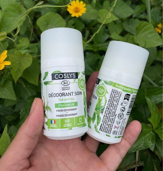 Lăn Khử Mùi Trà Xanh Coslys
