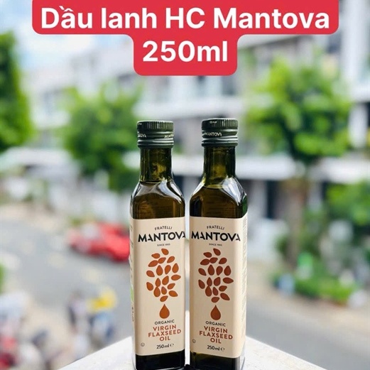 Dầu hạt lanh hữu cơ Mantova 250ml