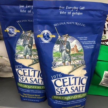 Muối mịn Celtic sea salt 227gr