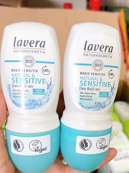 Lăn khử lô hội mùi nữ hữu cơ Lavera 50ml