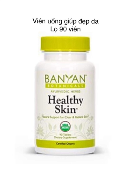 Viên uống đẹp da Healthy skin Banyan 90v