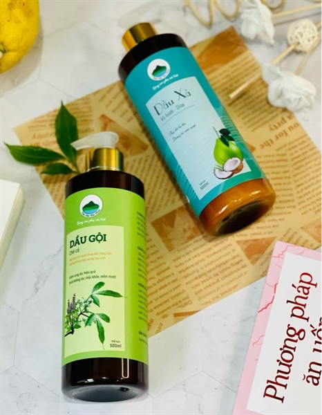 Dầu Xả Hà Thủ Ô - Bưởi - Gừng 500ml ( Lọ)