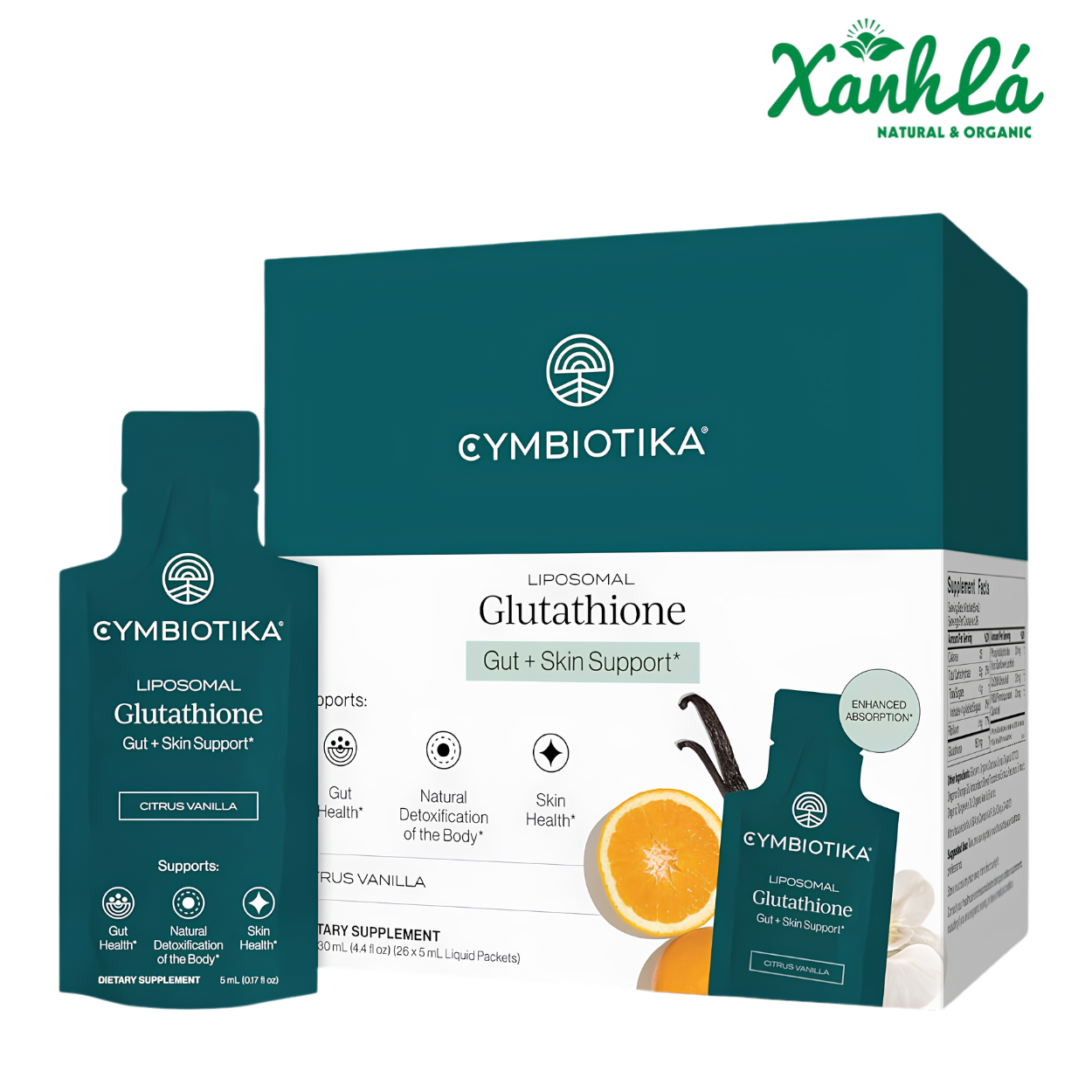 GLUTATHIONE DD Làm Trắng Da Cymbiotika