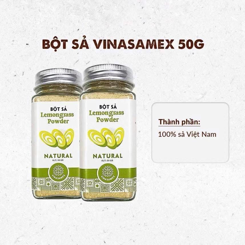 Bột Sả hữu cơ VINASAMEX 50gr