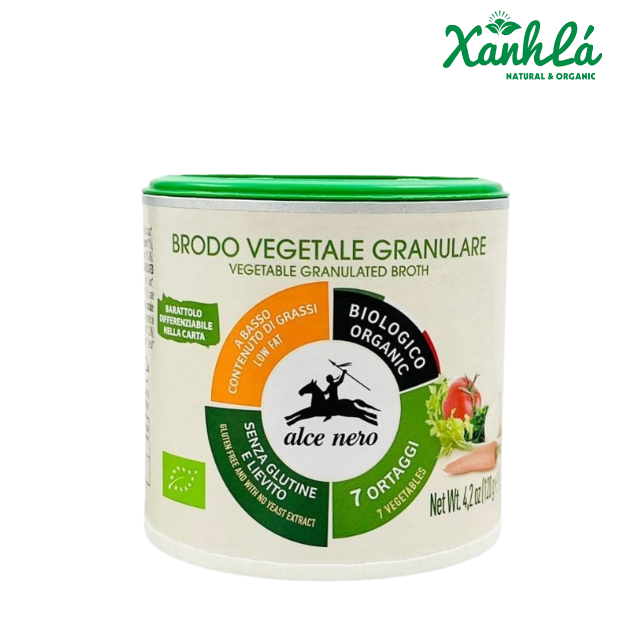 HẠT NÊM HỮU CƠ ALCE NERO 120G