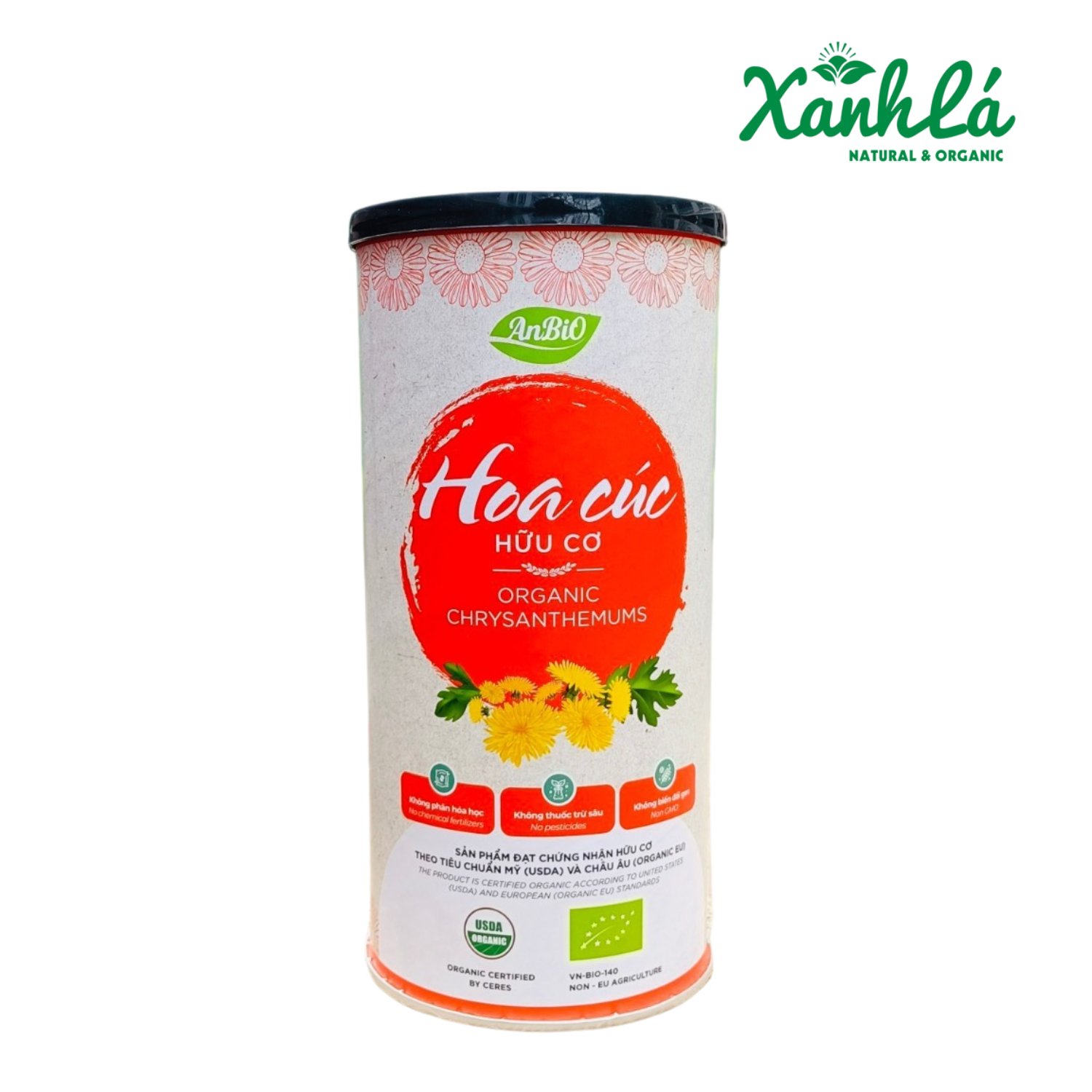 Trà Hoa Cúc Hữu Cơ Anbio 50g ( Hộp )