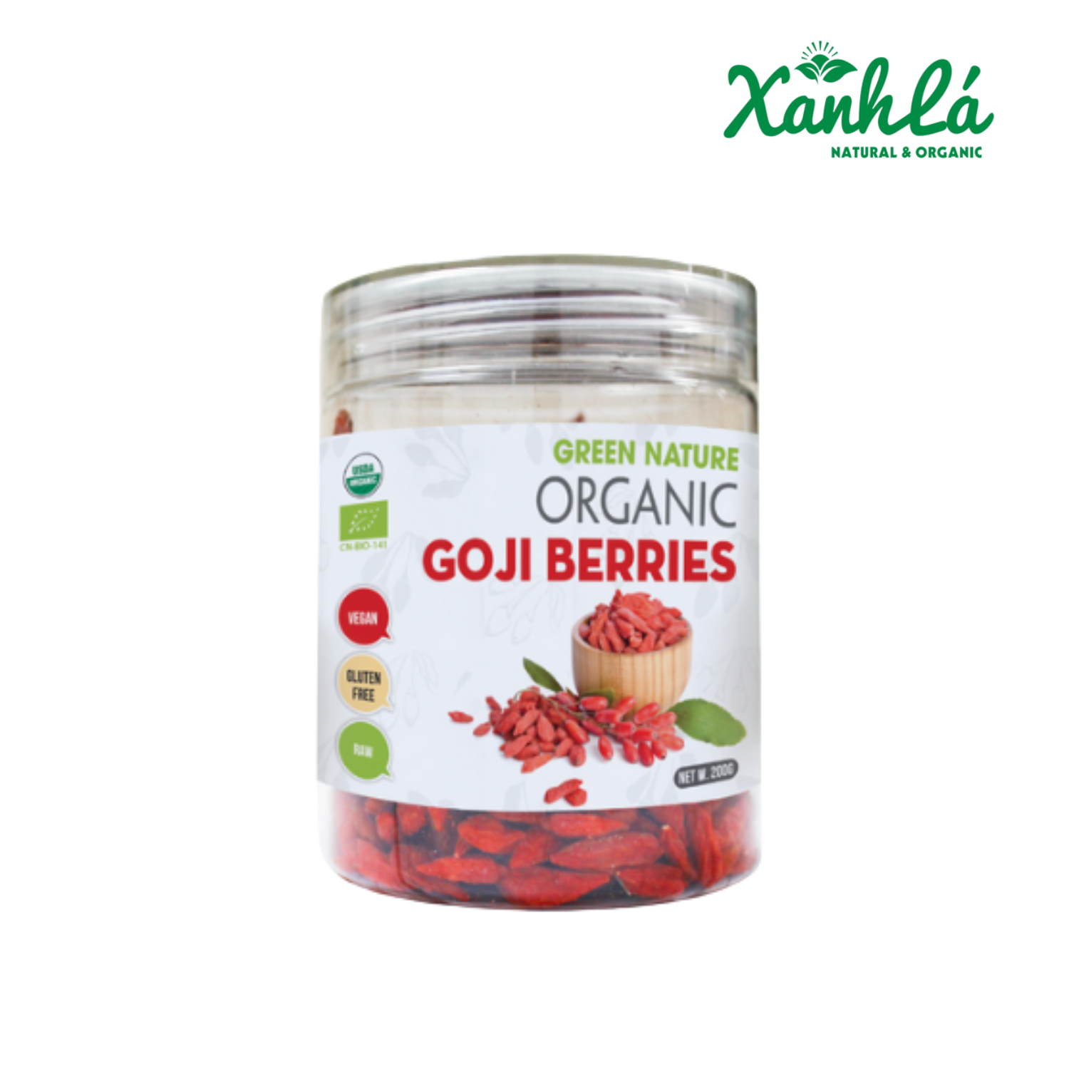 Kỉ Tử Hữu Cơ Green Nature 200gr ( Hộp)