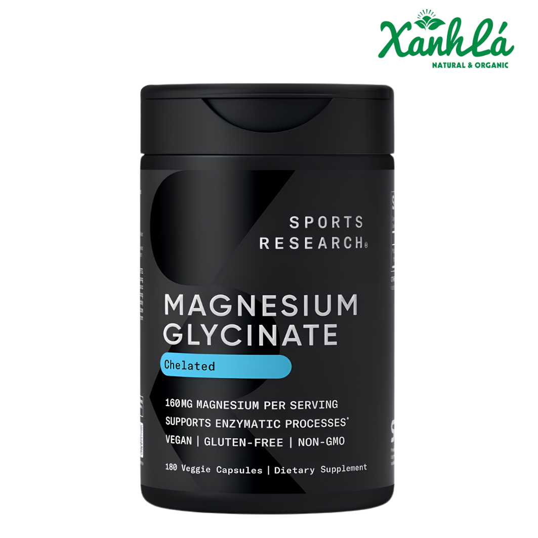 Sports Research Magie Glycinate 180v ( Hộp )