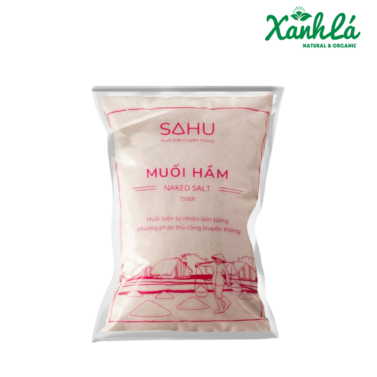 Muối hầm 750gr SAHU ( Gói)
