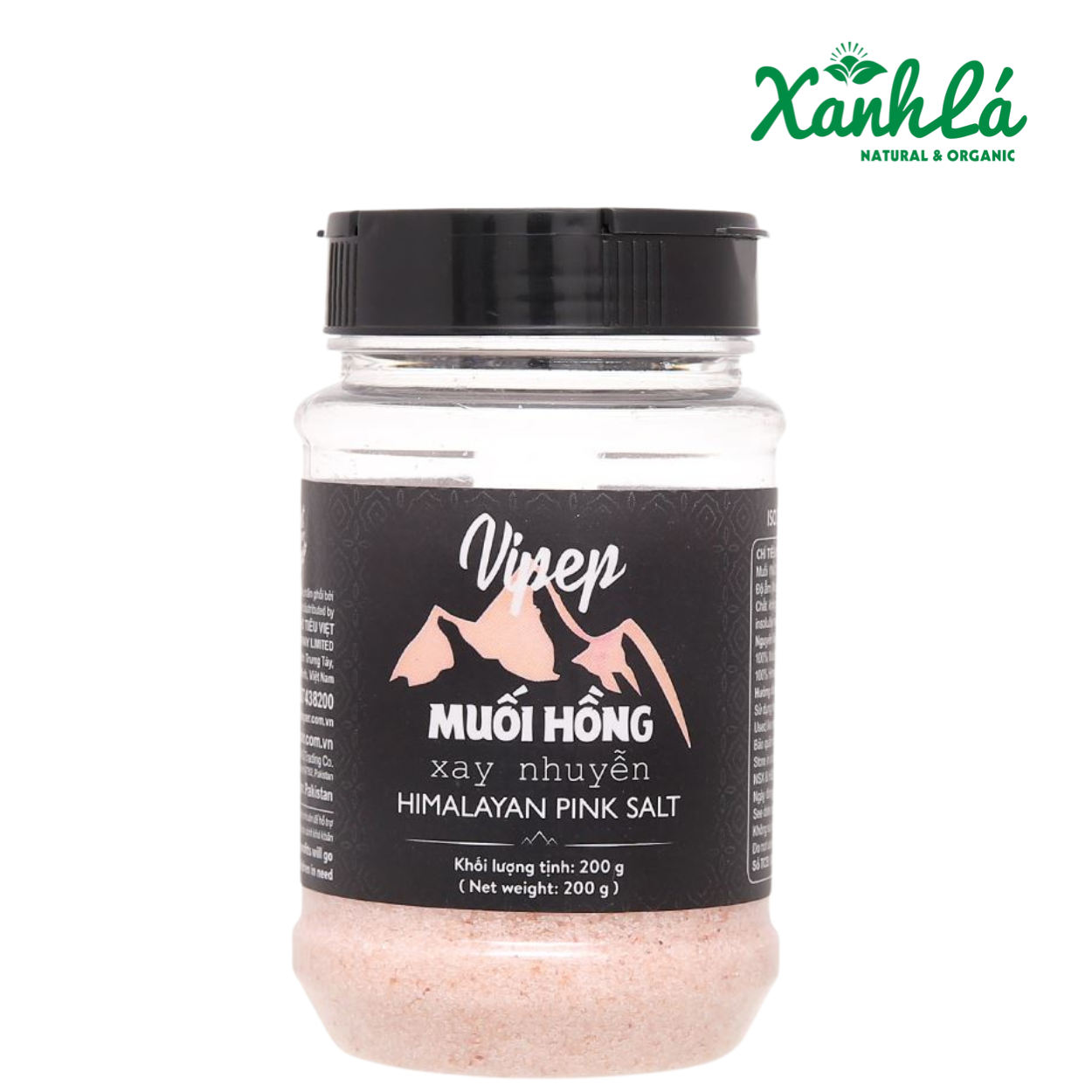 Muối Hồng Himalaya Vipep Xay Nhuyễn 200gr
