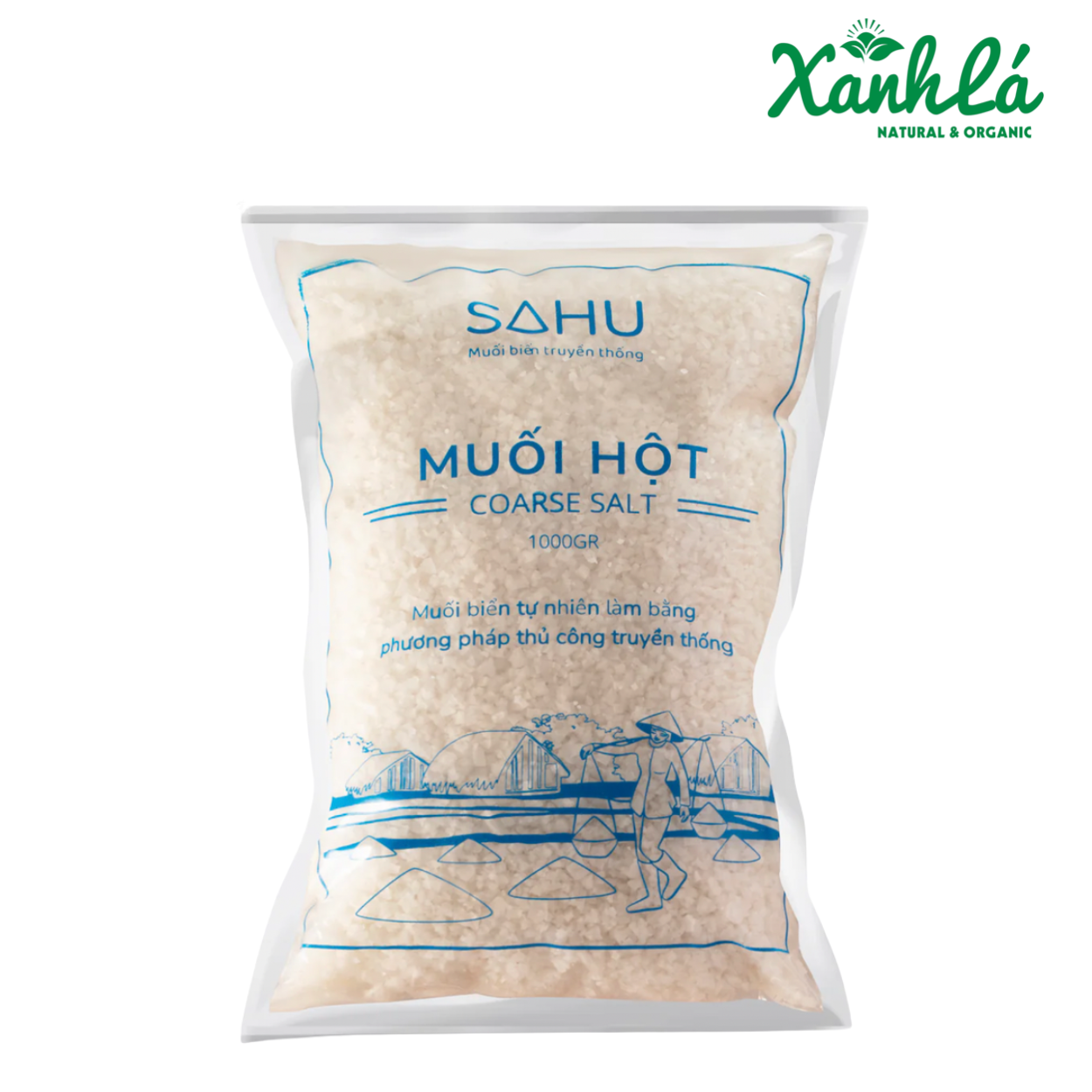 Muối hột 1kg SAHU ( túi)