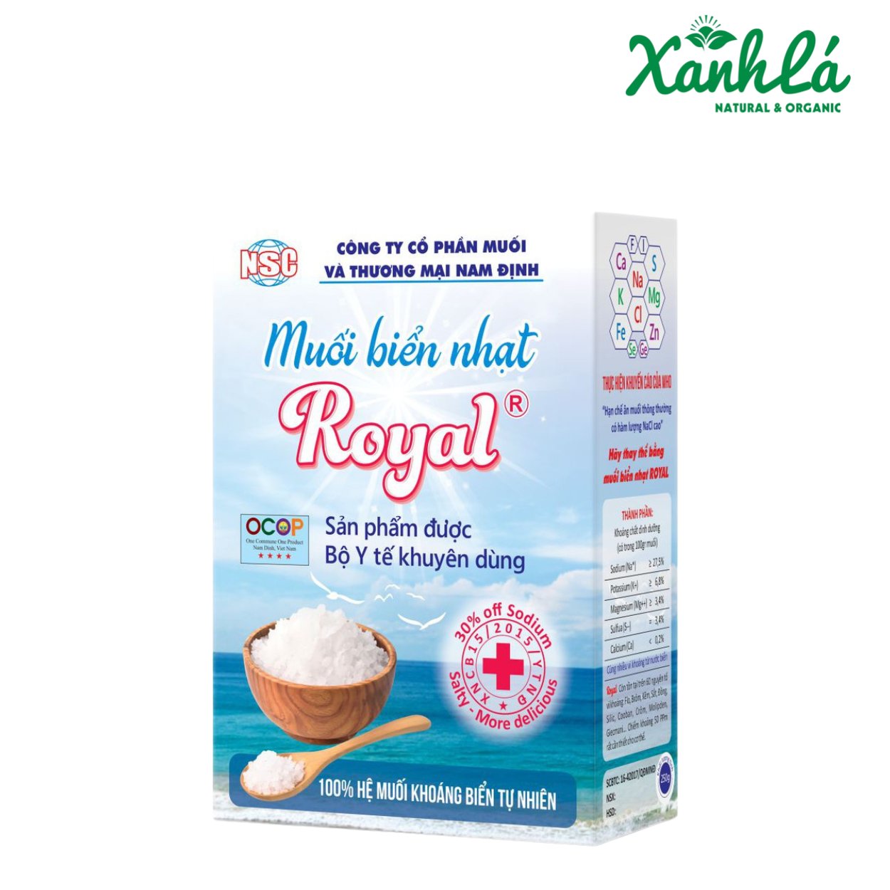 Muối Royal salt lite 250gr