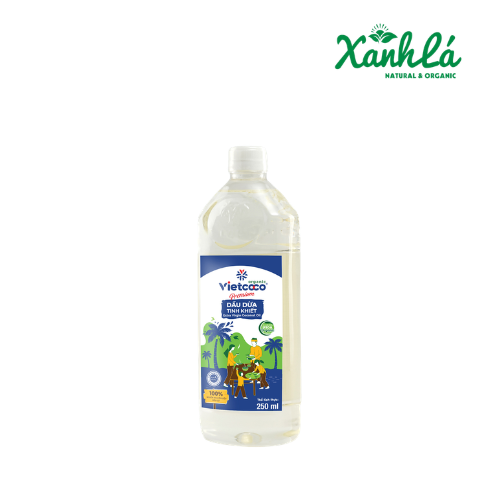 Dầu dừa tinh khiết organic Vietcoco 1 lít
