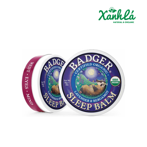 SÁP HỮU CƠ GIÚP BÉ NGỦ NGON Badger 56gr