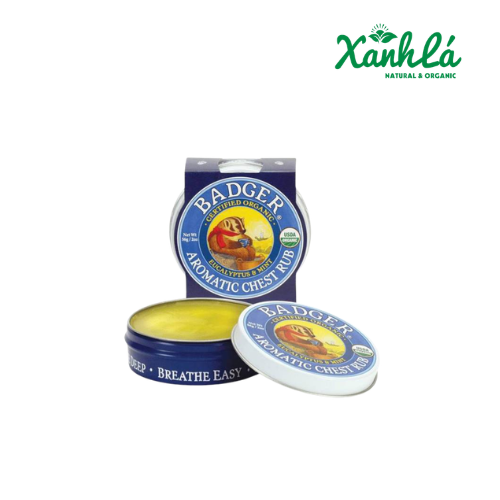 SÁP GIỮ ẤM NGỰC HỮU CƠ Badger 56gr