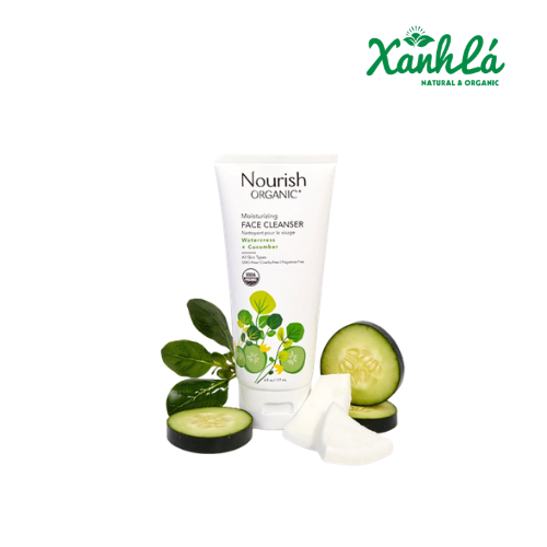 Sữa rửa mặt hữu cơ Nourish Organic 177ml