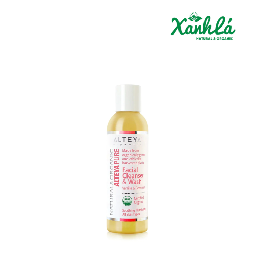 Sữa rửa mặt Vani và Phong Lữ hữu cơ Alteya 150ml
