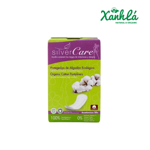 BĂNG VỆ SINH HỮU CƠ HÀNG NGÀY ANATOMICAL SILVERCARE 30 MIẾNG