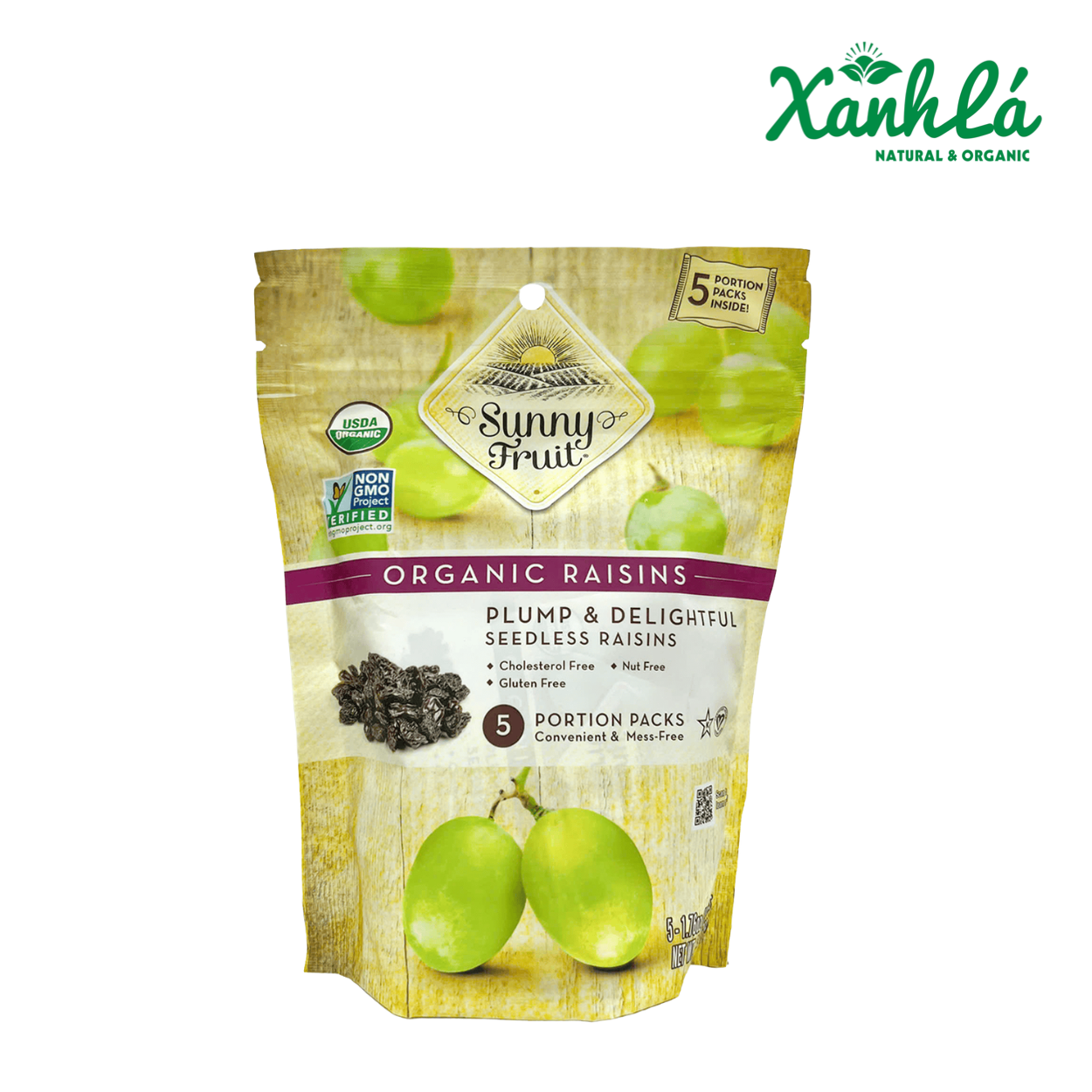 Nho khô hữu cơ Sunny Fruit 250gr