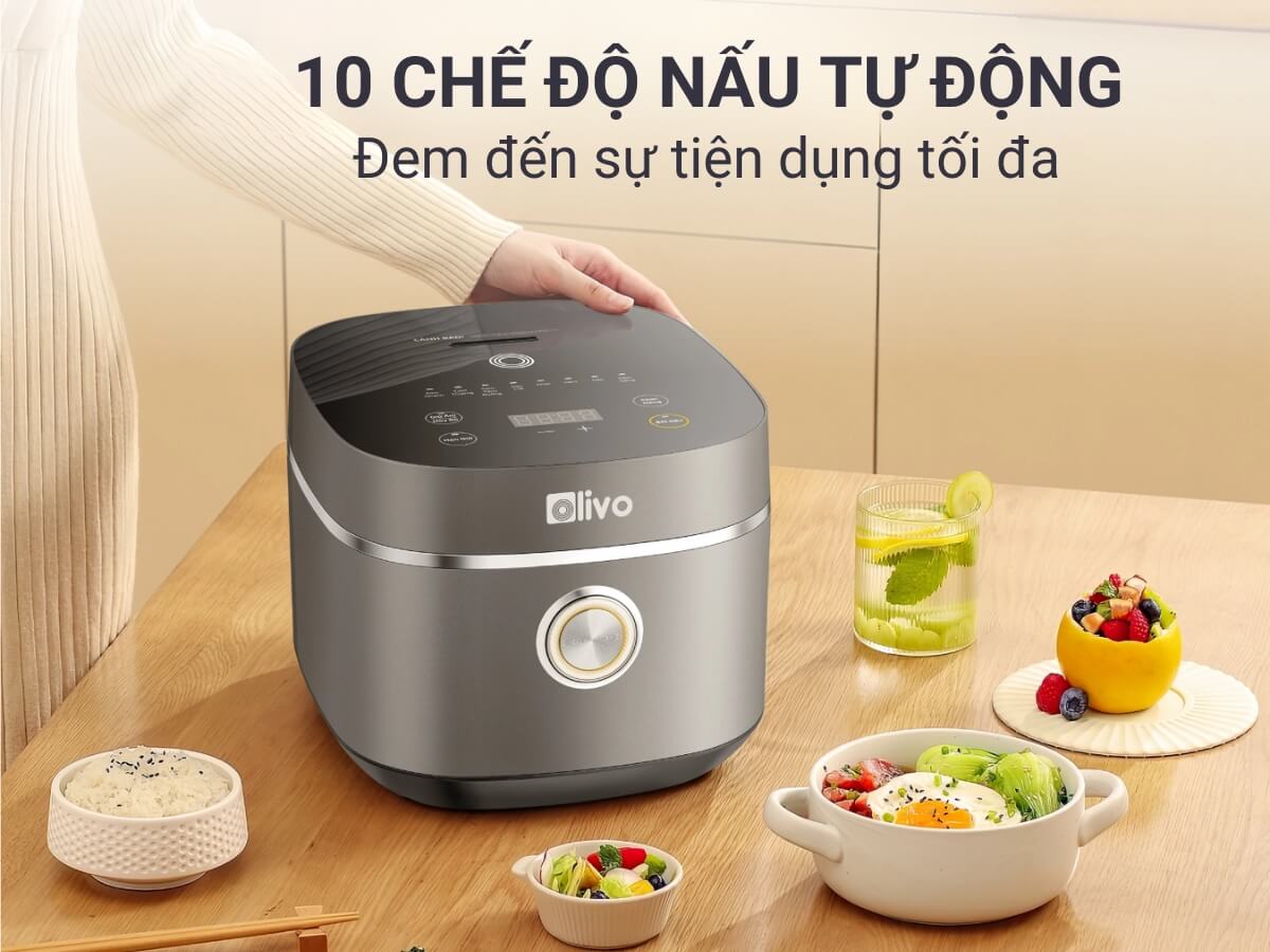 Nồi Cơm Điện Olive 1.5 Lít