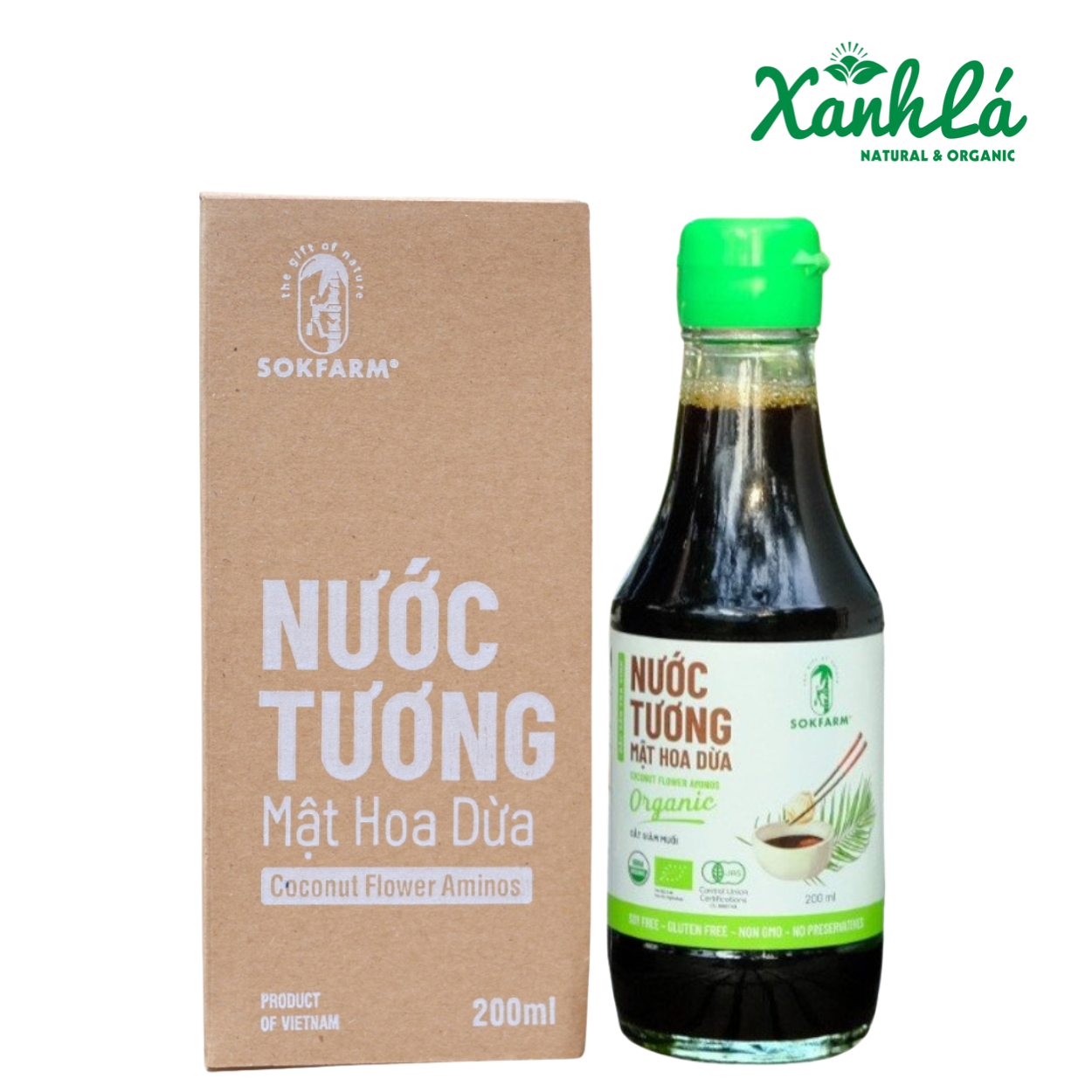NƯỚC TƯƠNG MẬT HOA DỪA 200ml