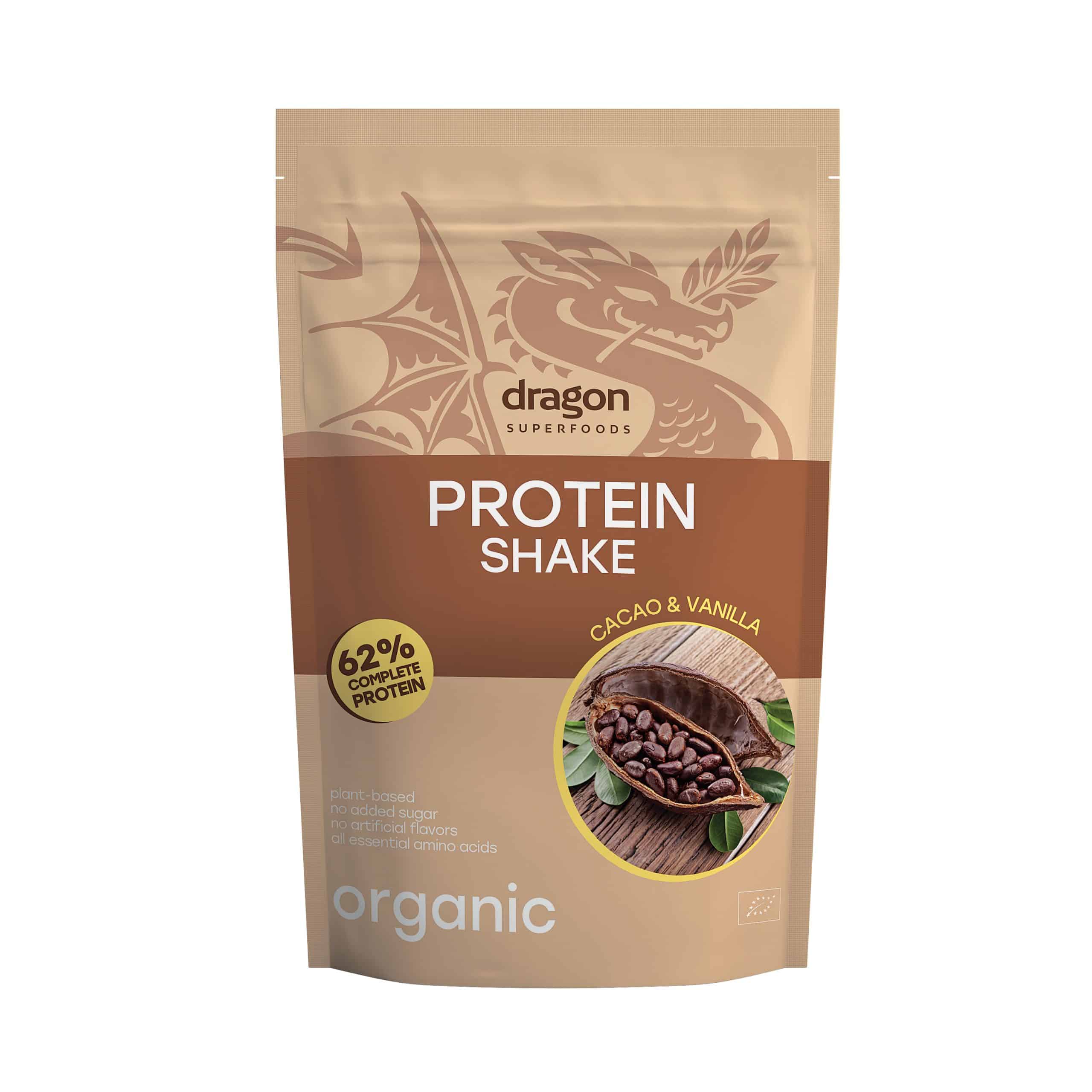 PROTEIN SHAKE CACAO VANILLA DARGON SF 500gr
