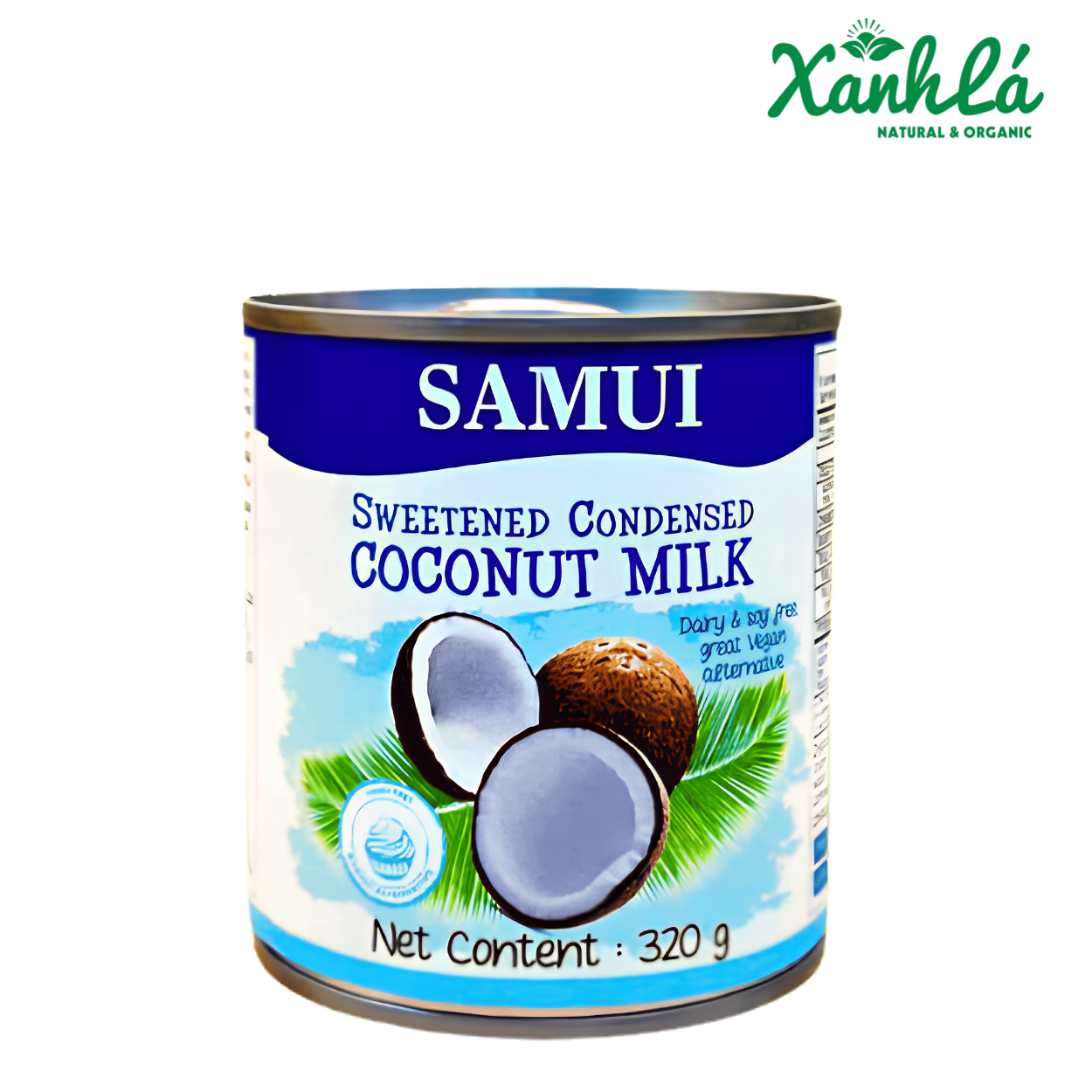 Sữa Đặc Thuần Chay Có Đường SAMUI 320gr ( Hộp)