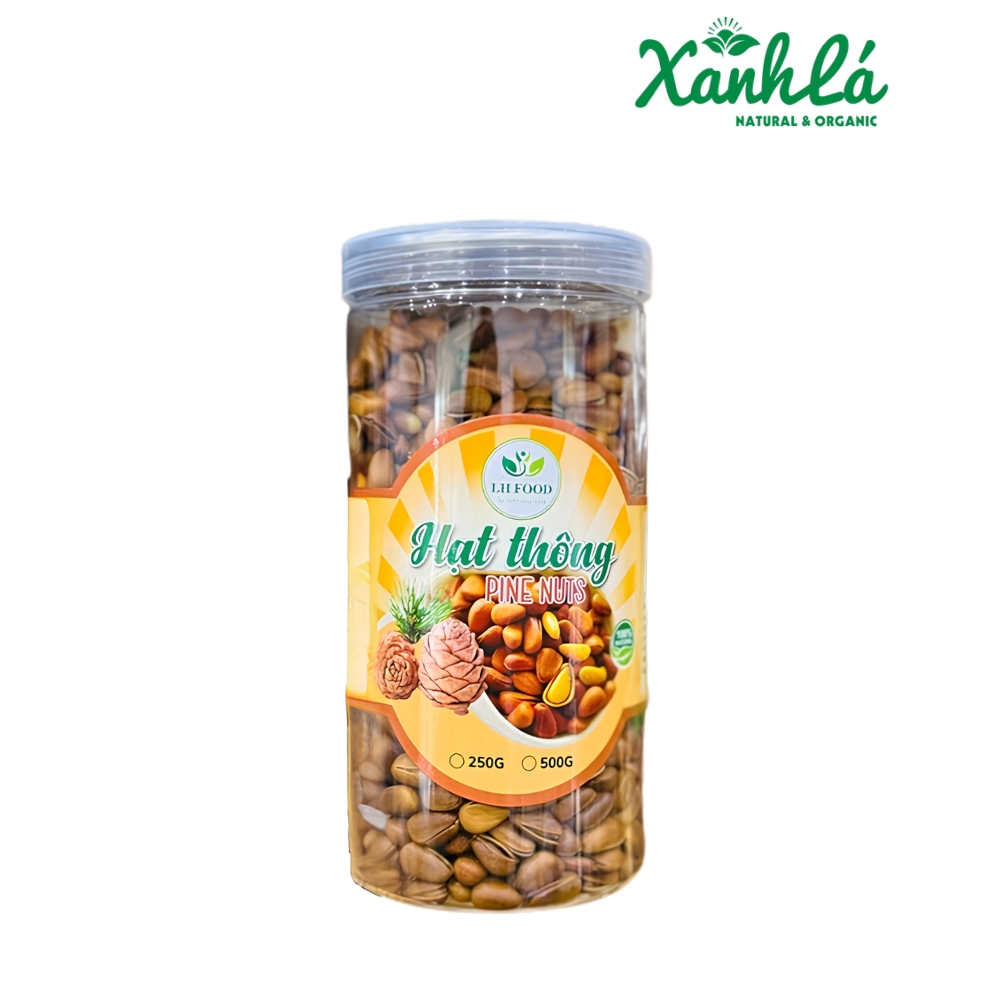 Hạt thông Mỹ sạch 500gr ( Hộp )