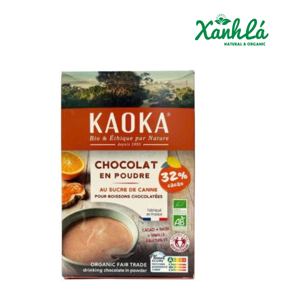Bột cacao nguyên chất hữu cơ KaoKa 400gr
