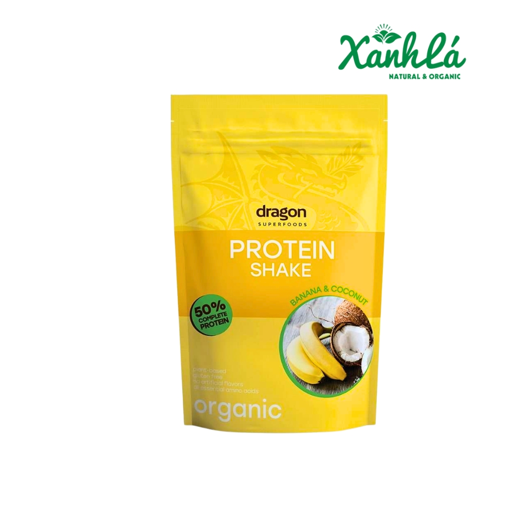 PROTEIN SHAKE CHUỐI VÀ DỪA DARGON SF 450gr