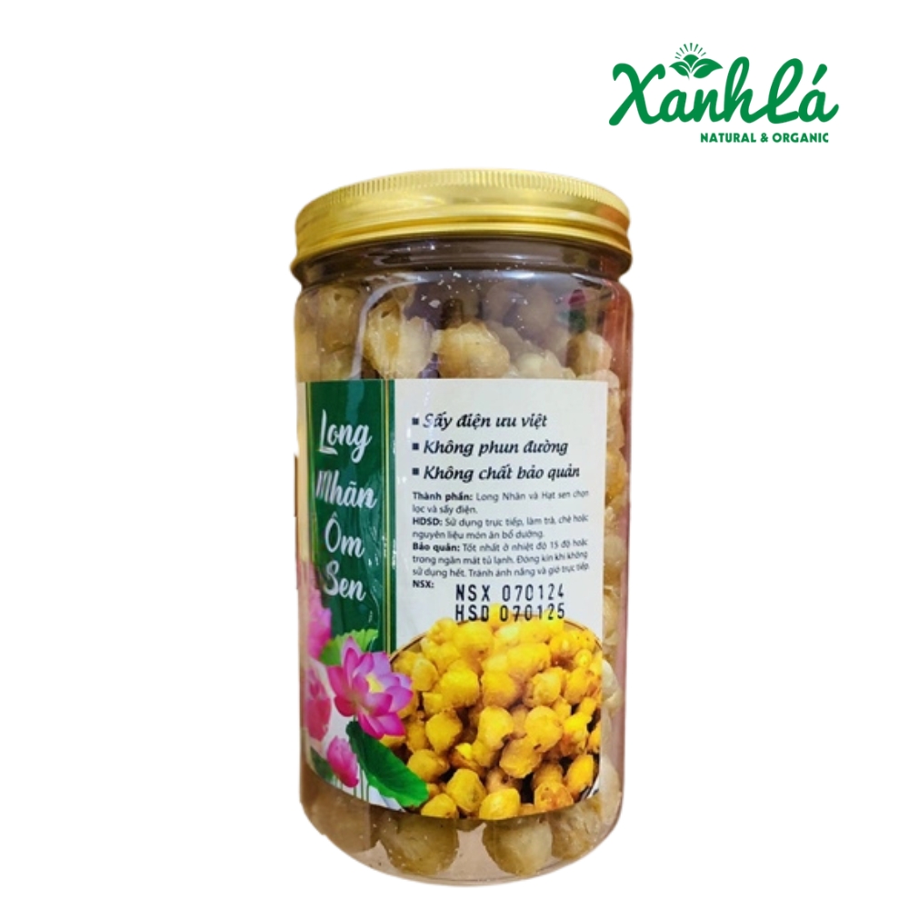 LONG NHÃN ÔM SEN 500gr ( Hộp)