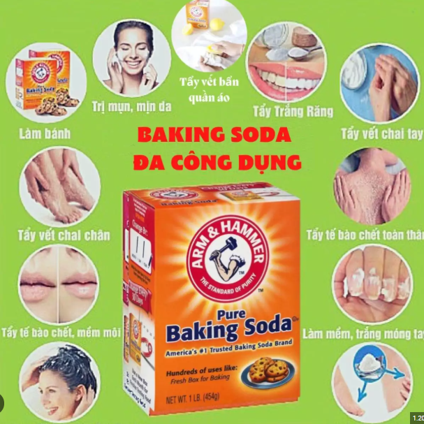 Baking soda 454 gr