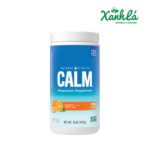 Bột Magie Calm 453gr vị cam