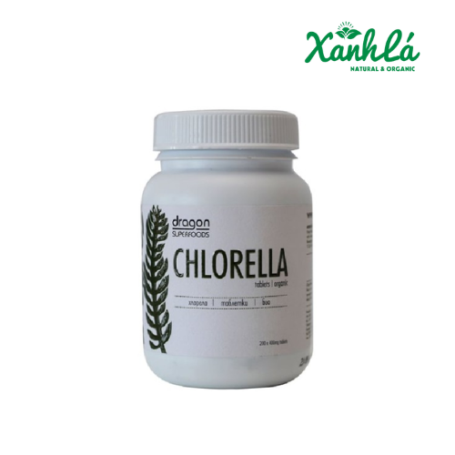 Tảo Chlorella viên 80gr(200v x400mg) Dargon SF