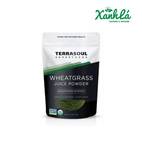 Bột nước ép Cỏ Lúa Mì Terrasoul Hữu Cơ 141gr