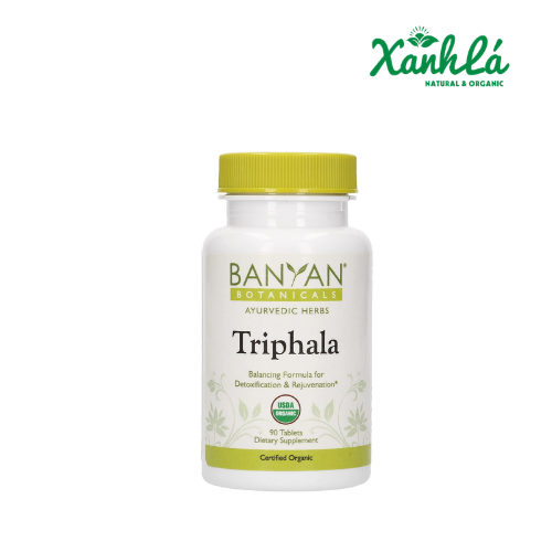 Triphala thải độc ruột 180v ( hộp) Banyan