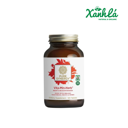 Mulvitamin hữu cơ cho nam Pure Synergy 120v (Hộp)