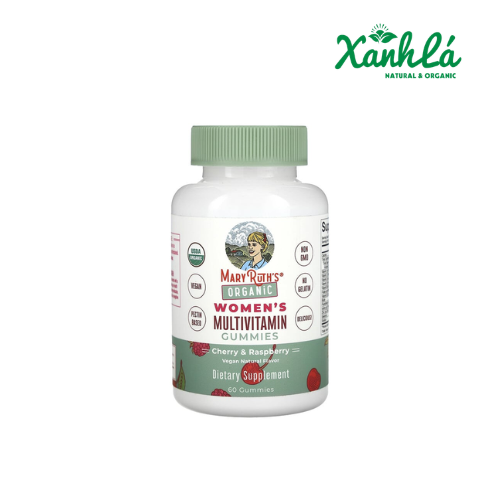 Vitamin tổng hợp hữu cơ cho Phụ nữ Mary Ruth 60v