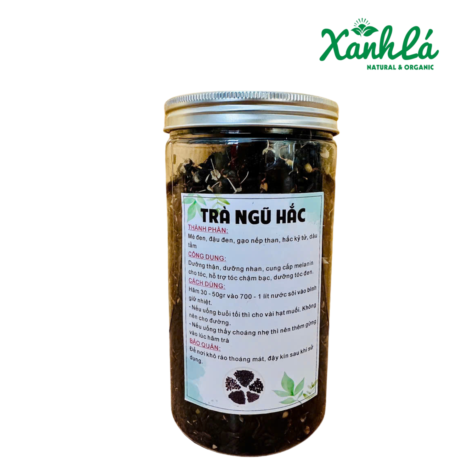 Trà Ngũ Hắc 500g (Hộp)
