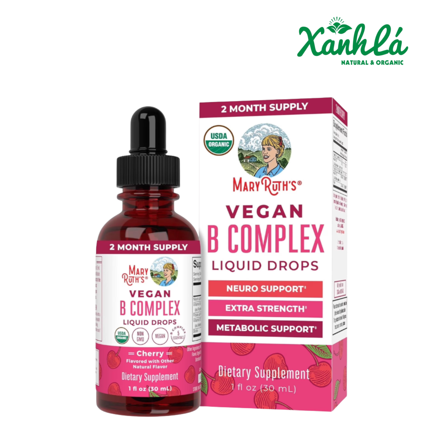 Vitamin B Nước Mary ruth 30ml