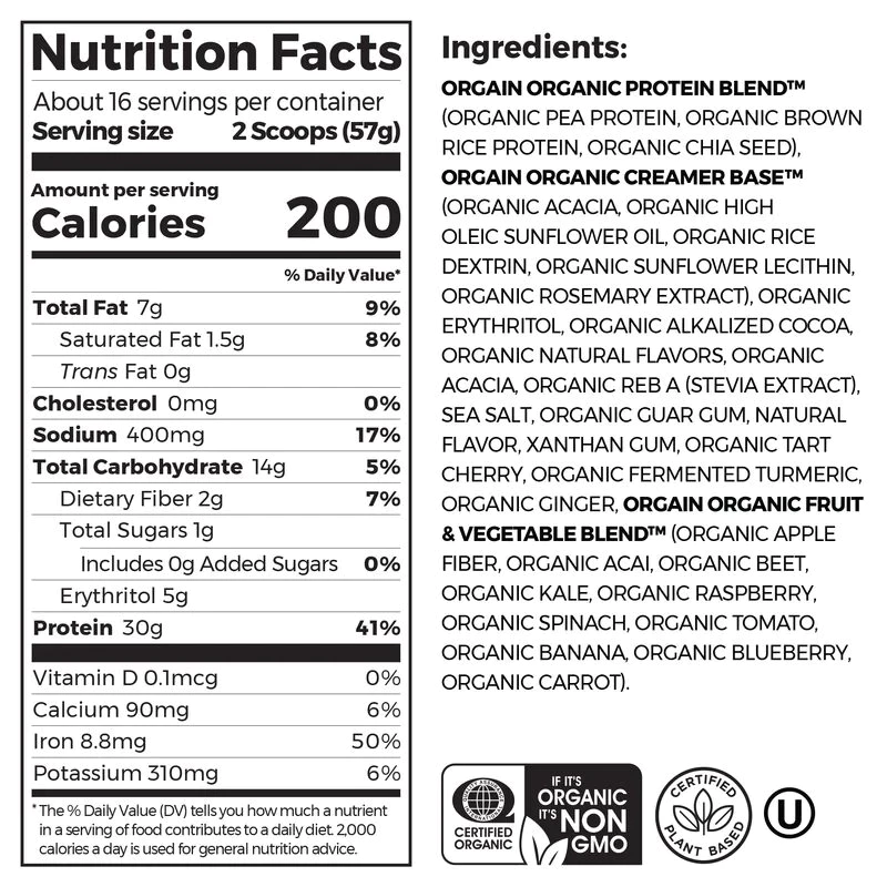 Bột protein Orgain Sport Protein Vani 912g ( Hộp )