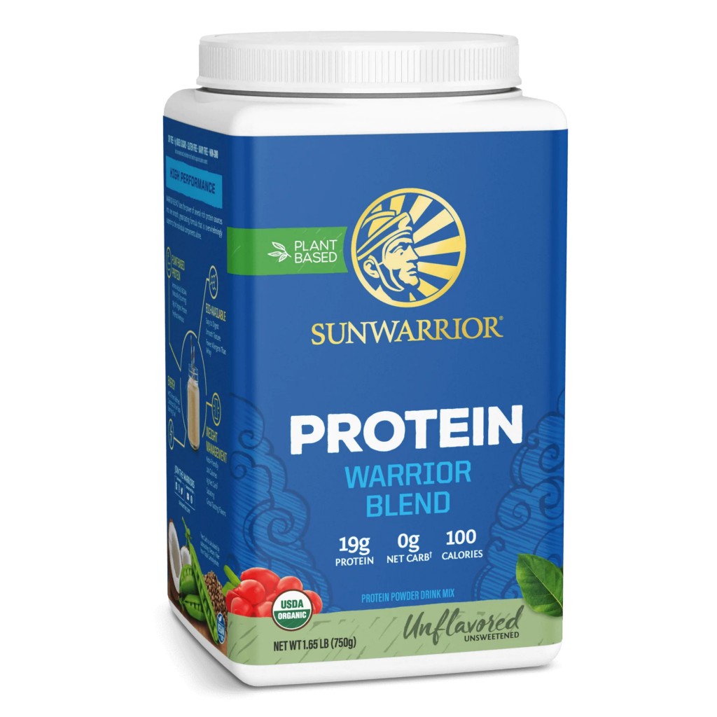 Protein thực vật hữu cơ Sunwarrior Warior blend chocolate 750gr( hộp)