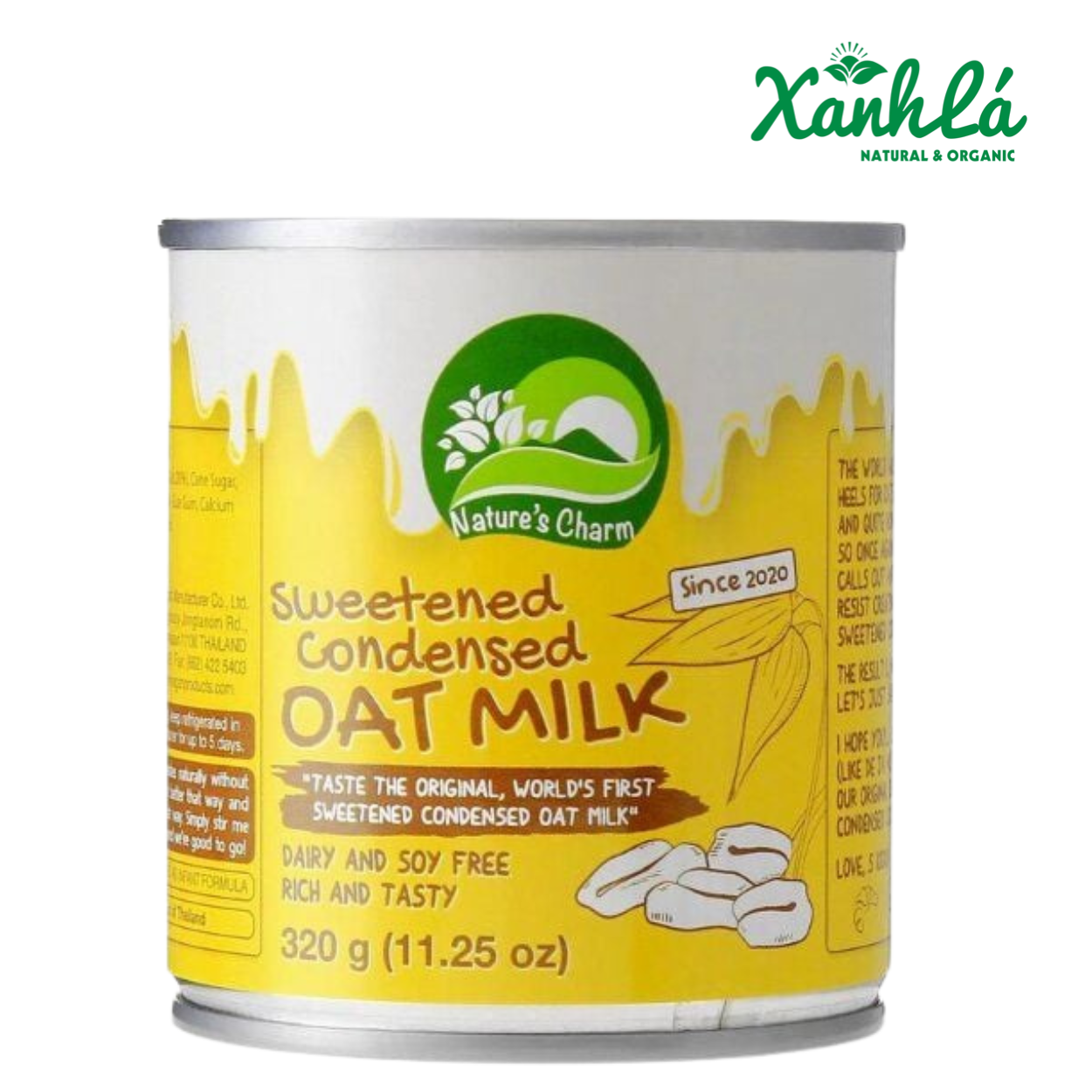 SỮA ĐẶC VEGAN - YẾN MẠCH 320gr
