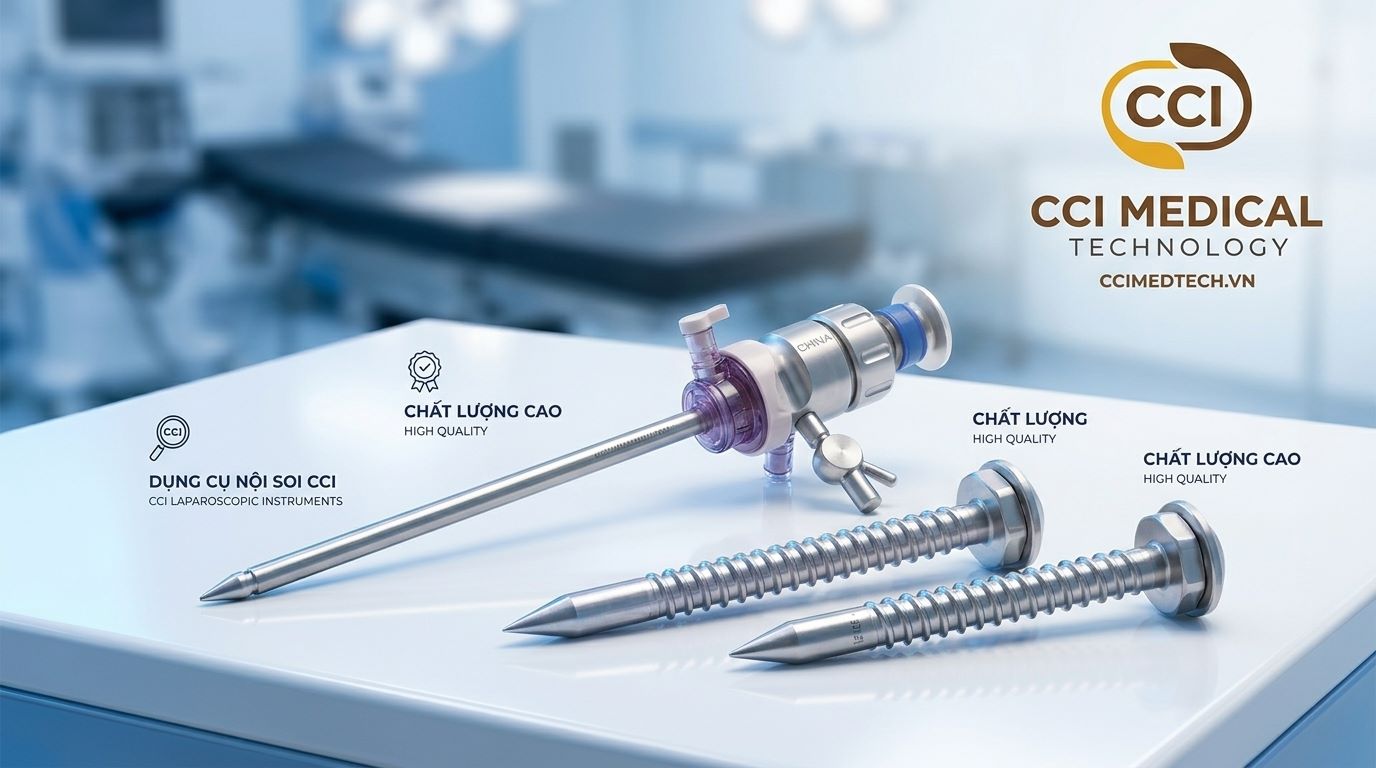 Trocar : Dụng cụ không thể thiếu trong phẫu thuật nội soi | CCI Medical Technology