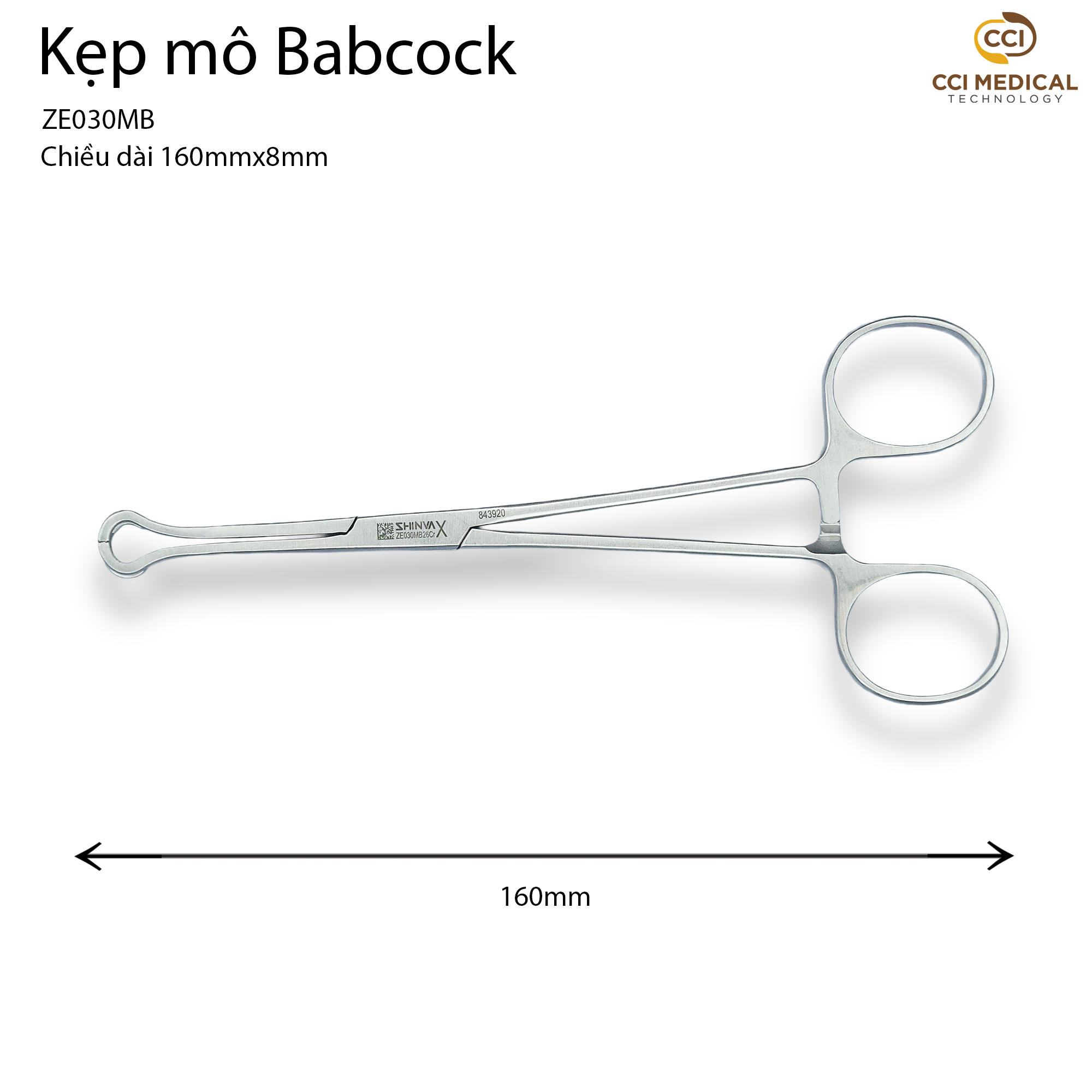 Kẹp mô Babcock: Cấu tạo, công dụng và hướng dẫn lựa chọn trong phẫu thuật