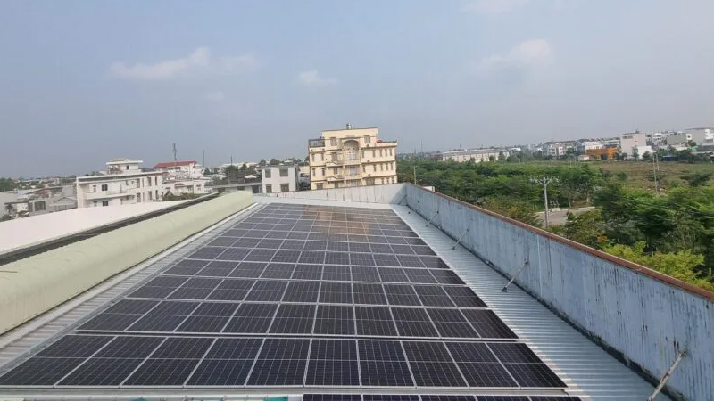 Lắp Điện Mặt Trời Cho Doanh Nghiệp Hệ 200KWP tại Toyota Cần Thơ